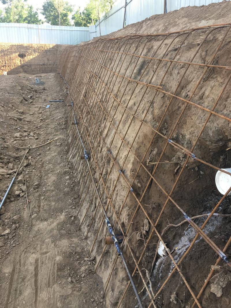 大同新荣区边坡加固